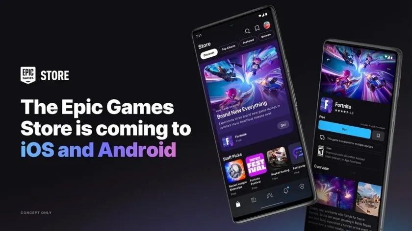 Epic Games Store 即将在 Android 上开放
